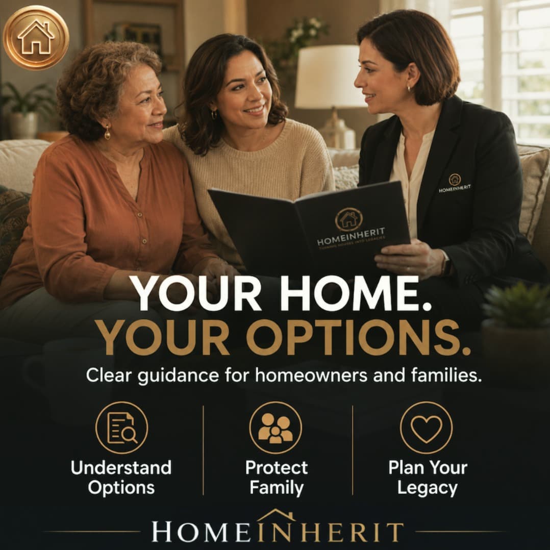 Florida seniors reviewing home equity options with HomeInheritance